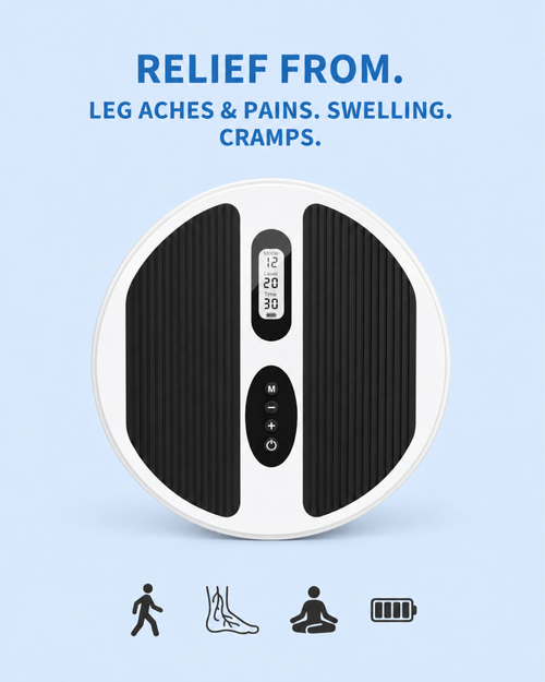 Relief from leg aches and pains, swelling and cramps